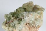 Green Cubic Fluorite Crystal Cluster - Morocco #180274-1